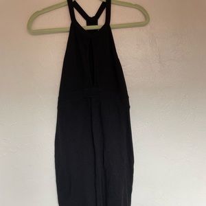 Free People Black Midi dress